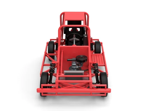 New Zealand Ministock car Base Version 3 Scale 1 to 25 3D Print Model