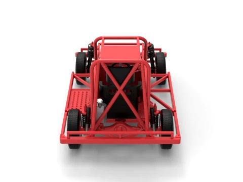 New Zealand Ministock car Base Version 3 Scale 1 to 25 3D Print Model