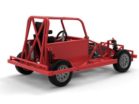 New Zealand Ministock car Base Version 3 Scale 1 to 25 3D Print Model