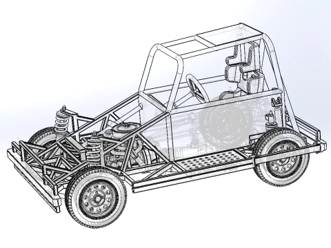 New Zealand Ministock car Base Version 3 Scale 1 to 25 3D Print Model