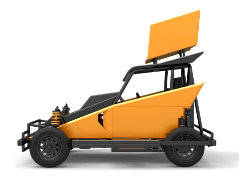 New Zealand Ministock car Version 2 Scale 1 to 25 3D Print Model