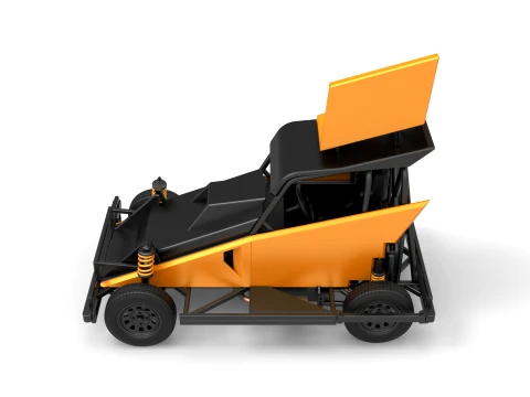 New Zealand Ministock car Version 2 Scale 1 to 25 3D Print Model