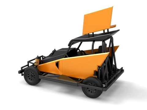 New Zealand Ministock car Version 2 Scale 1 to 25 3D Print Model