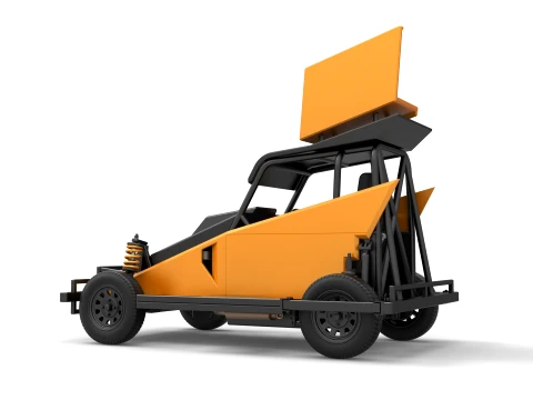 New Zealand Ministock car Version 2 Scale 1 to 25 3D Print Model