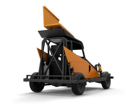 New Zealand Ministock car Version 2 Scale 1 to 25 3D Print Model