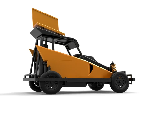 New Zealand Ministock car Version 2 Scale 1 to 25 3D Print Model