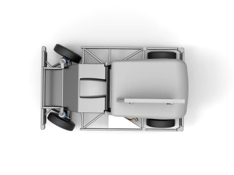 New Zealand Ministock car while turning Version 1 Scale 1 to 25 3D Print Model