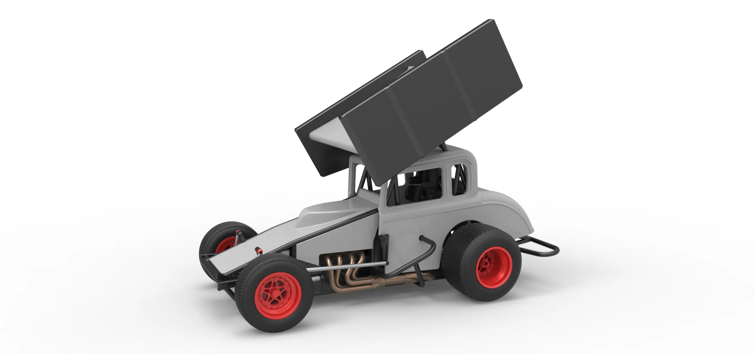 New Zealand Modified stock car Version 1 Scale 1 to 25 3D Print Model .c4d .max .obj .3ds .fbx .stl .blend 