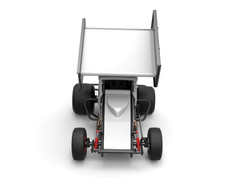 New Zealand Modified stock car Version 1 Scale 1 to 25 3D Print Model