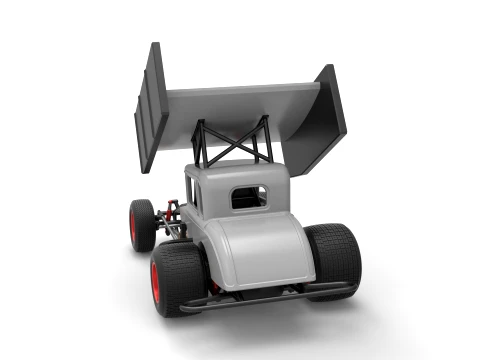 New Zealand Modified stock car Version 1 Scale 1 to 25 3D Print Model