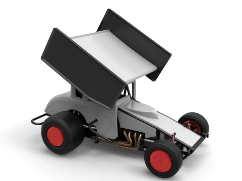 New Zealand Modified stock car Version 1 Scale 1 to 25 3D Print Model