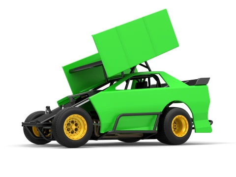 New Zealand Modified Stock car Version 2 Scale 1 to 25 3D Print Model