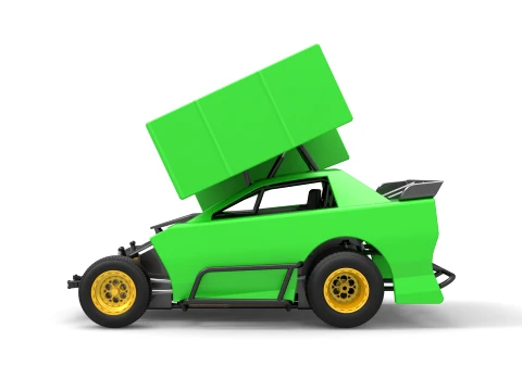 New Zealand Modified Stock car Version 2 Scale 1 to 25 3D Print Model