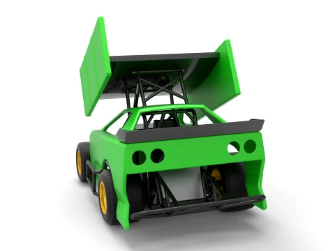 New Zealand Modified Stock car Version 2 Scale 1 to 25 3D Print Model