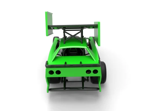 New Zealand Modified Stock car Version 2 Scale 1 to 25 3D Print Model