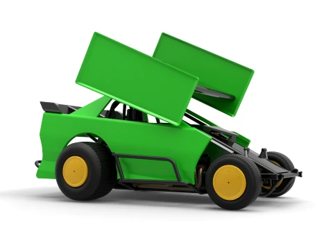 New Zealand Modified Stock car Version 2 Scale 1 to 25 3D Print Model