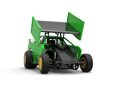 New Zealand Modified Stock car Version 2 Scale 1 to 25 3D Print Model