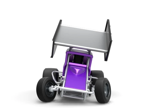 New Zealand Modified stock car while turning Version 1 Scale 1 to 25 3D Print Model