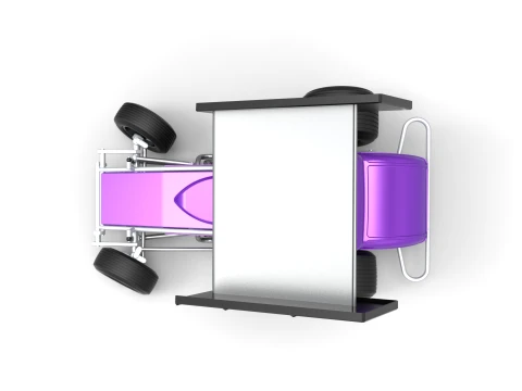 New Zealand Modified stock car while turning Version 1 Scale 1 to 25 3D Print Model