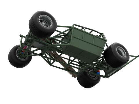 New Zealand Super Saloon race car Base Scale 1 to 25 3D Print Model