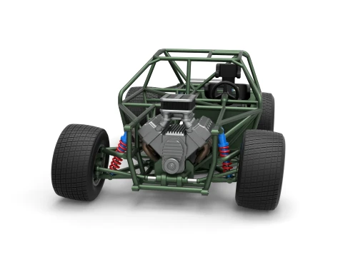 New Zealand Super Saloon race car Base Scale 1 to 25 3D Print Model