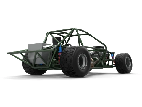 New Zealand Super Saloon race car Base Scale 1 to 25 3D Print Model