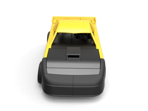 New Zealand Super Saloon race car Version 1 Scale 1 to 25 3D Print Model