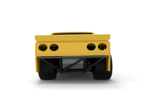 New Zealand Super Saloon race car Version 1 Scale 1 to 25 3D Print Model