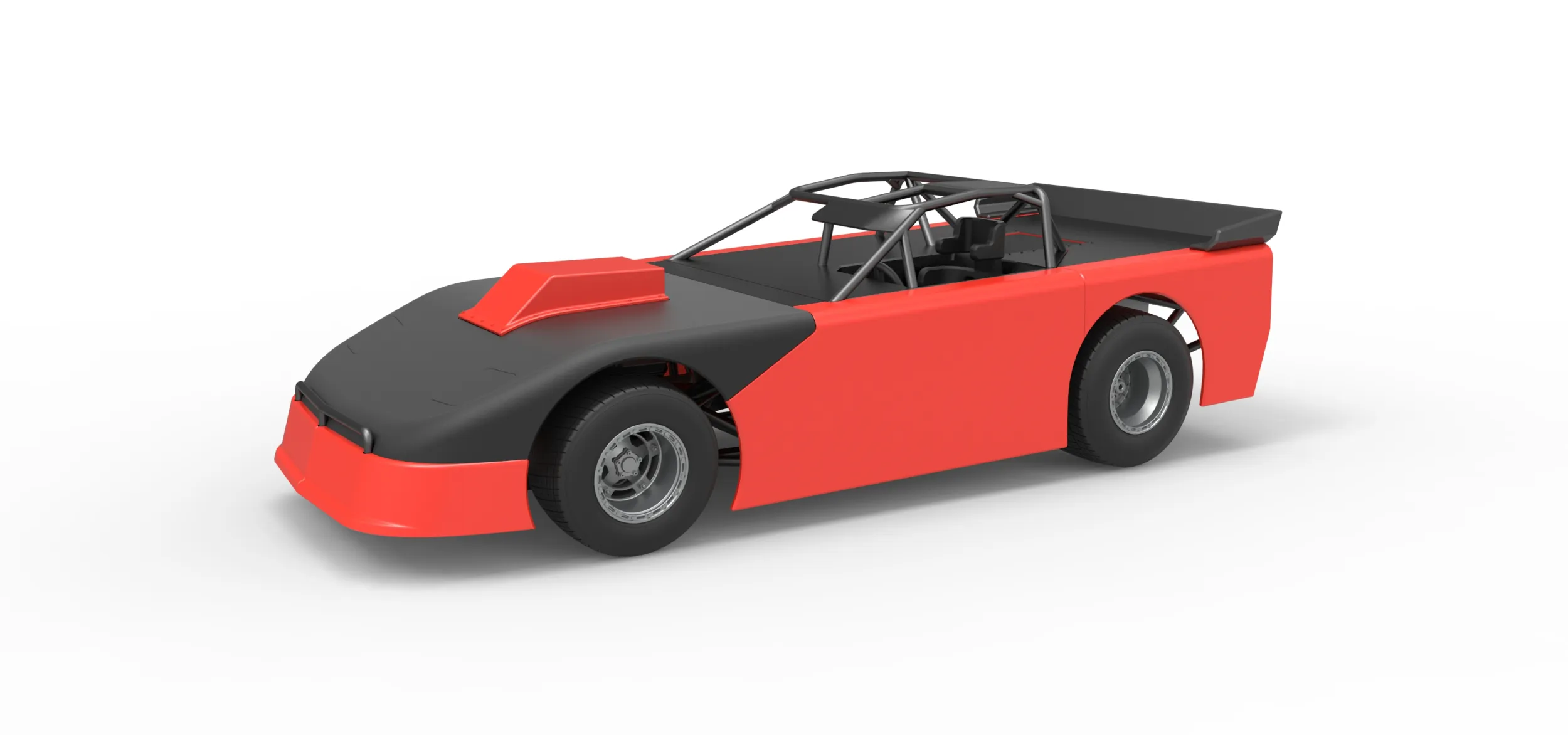 New Zealand Super Saloon race car Version 2 Scale 1 to 25 3D Print Model .c4d .max .obj .3ds .fbx .stl .blend 