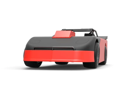 New Zealand Super Saloon race car Version 2 Scale 1 to 25 3D Print Model