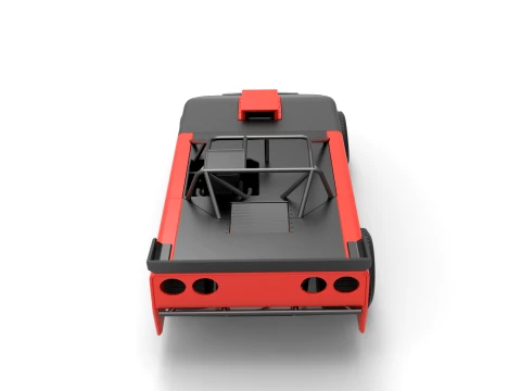 New Zealand Super Saloon race car Version 2 Scale 1 to 25 3D Print Model