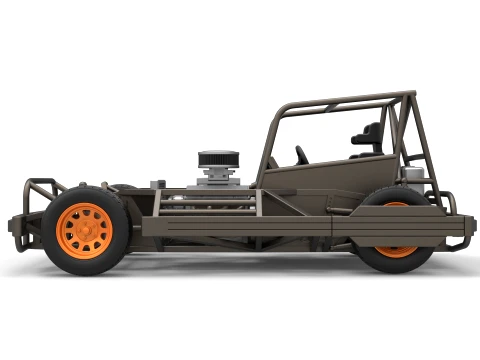 New Zealand Superstock car Base Version 1 Scale 1 to 25 3D Print Model