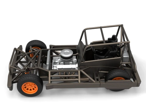 New Zealand Superstock car Base Version 1 Scale 1 to 25 3D Print Model