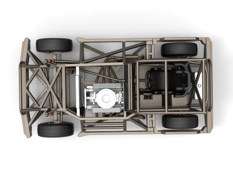 New Zealand Superstock car Base Version 1 Scale 1 to 25 3D Print Model