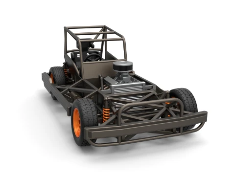 New Zealand Superstock car Base Version 1 Scale 1 to 25 3D Print Model