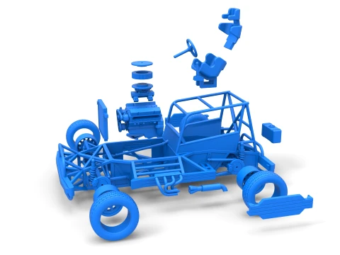 New Zealand Superstock car Base Version 1 Scale 1 to 25 3D Print Model