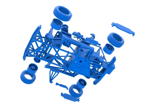 New Zealand Superstock car Base Version 1 Scale 1 to 25 3D Print Model