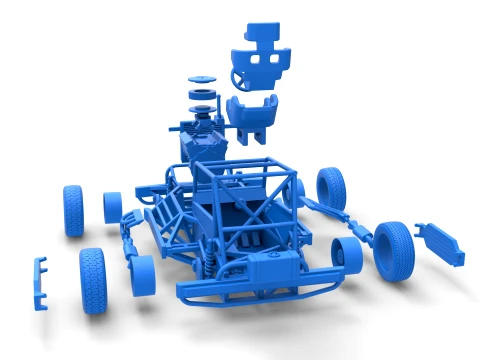 New Zealand Superstock car Base Version 1 Scale 1 to 25 3D Print Model