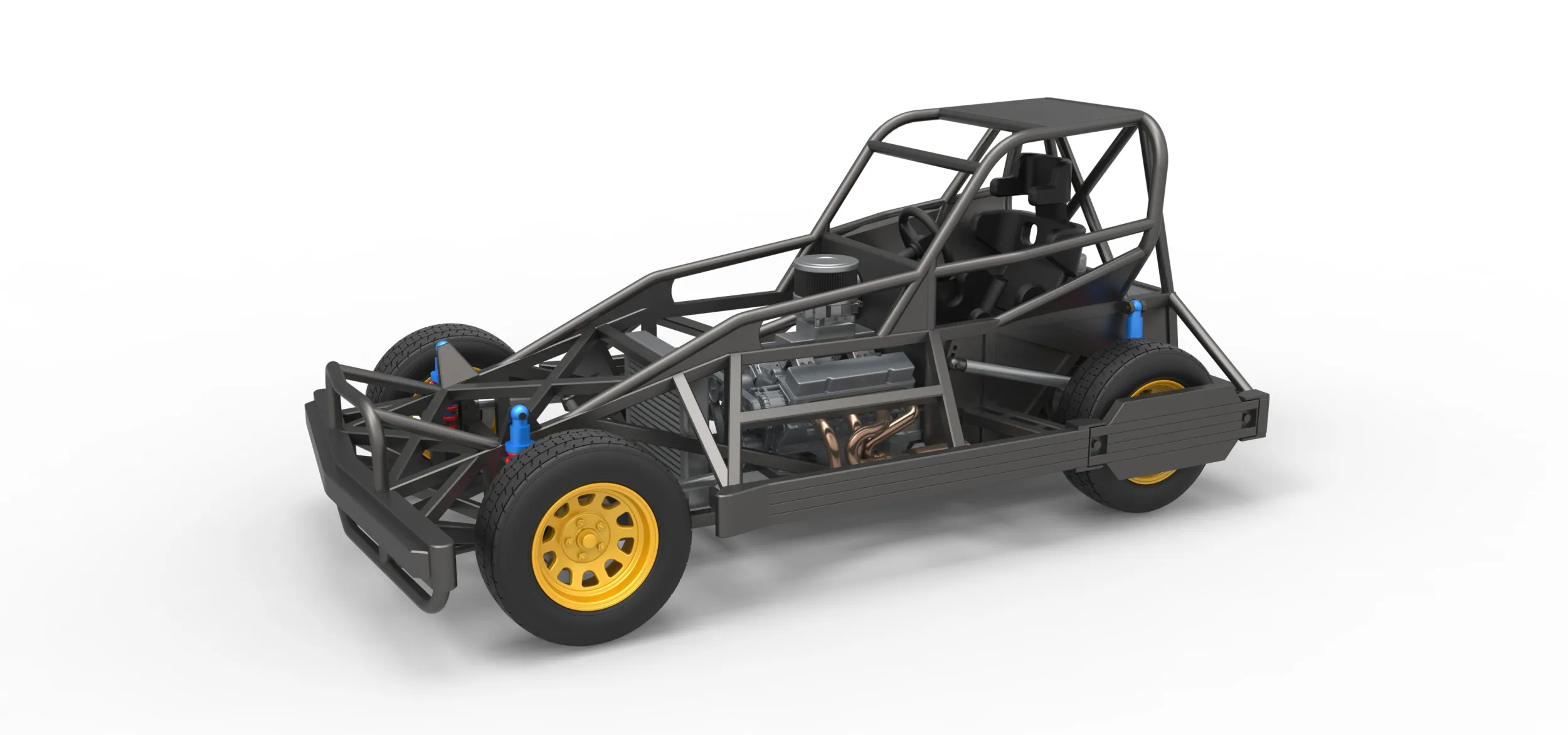 New Zealand Superstock car Base Version 2 Scale 1 to 25 3D Print Model .c4d .max .obj .3ds .fbx .stl .blend 