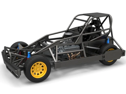 New Zealand Superstock car Base Version 2 Scale 1 to 25 3D 打印模型