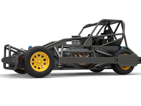 New Zealand Superstock car Base Version 2 Scale 1 to 25 3D Print Model