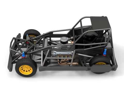 New Zealand Superstock car Base Version 2 Scale 1 to 25 3D Print Model