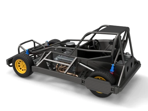 New Zealand Superstock car Base Version 2 Scale 1 to 25 3D Print Model