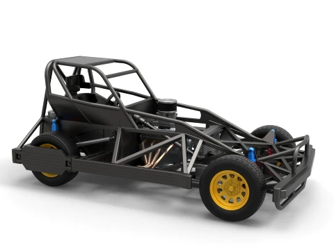New Zealand Superstock car Base Version 2 Scale 1 to 25 3D Print Model