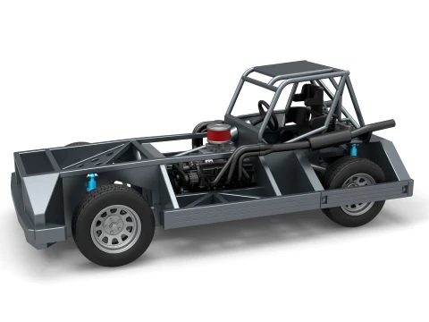 New Zealand Superstock car Base Version 3 Scale 1 to 25 3D 打印模型