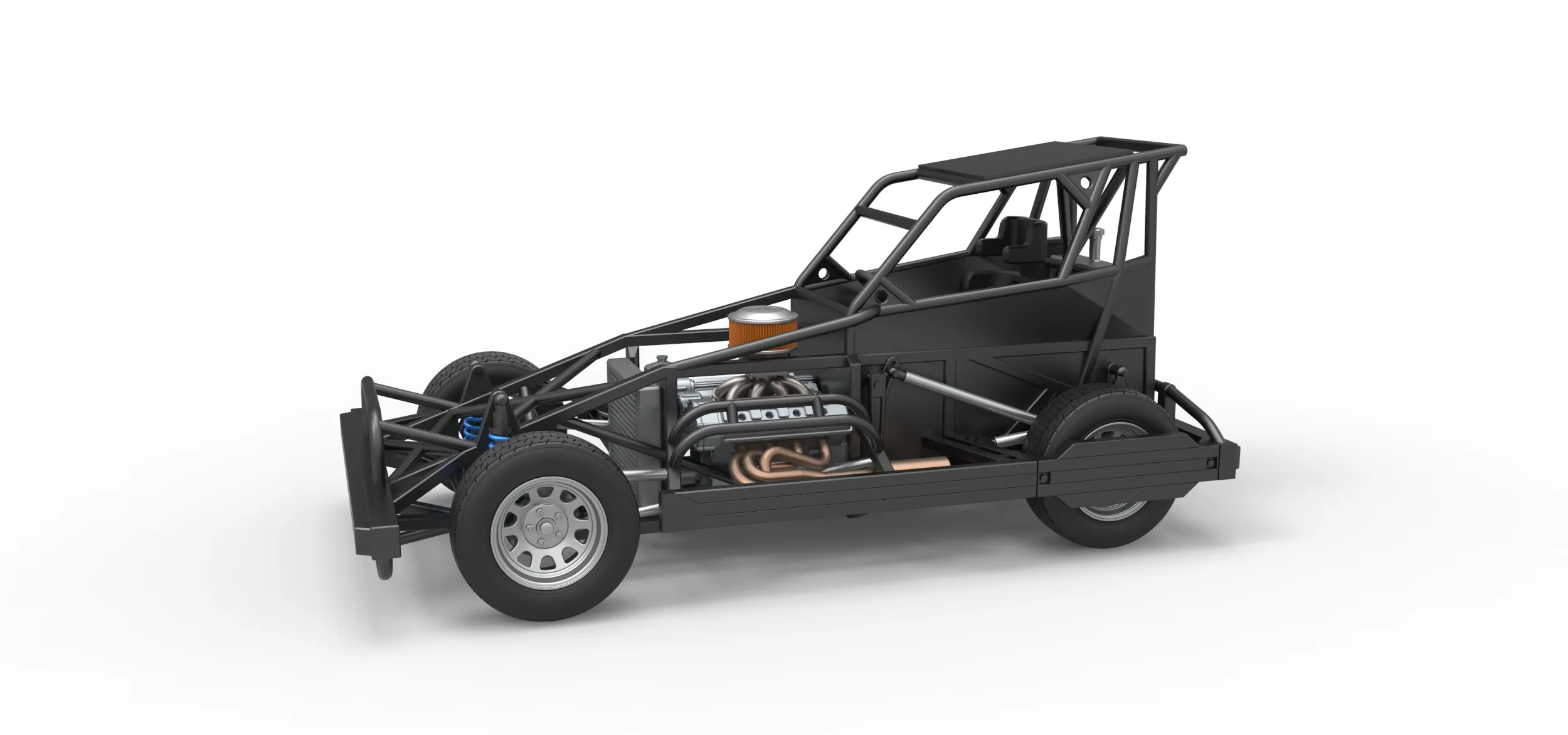 New Zealand Superstock car Base Version 4 Scale 1 to 25 3D Print Model .c4d .max .obj .3ds .fbx .stl .blend 