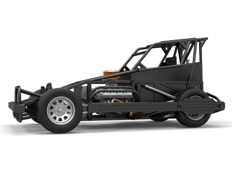 New Zealand Superstock car Base Version 4 Scale 1 to 25 3D Print Model