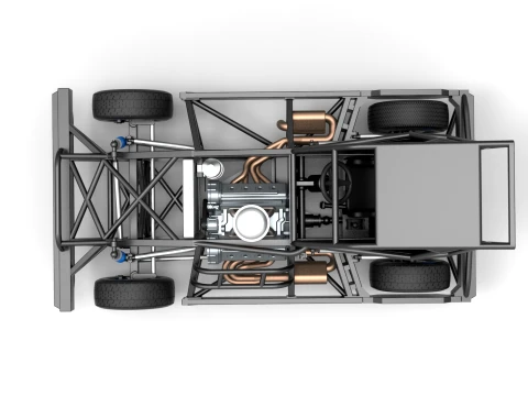 New Zealand Superstock car Base Version 4 Scale 1 to 25 3D Print Model
