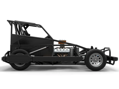 New Zealand Superstock car Base Version 4 Scale 1 to 25 3D Print Model