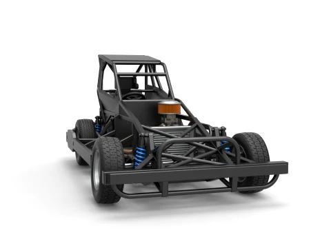 New Zealand Superstock car Base Version 4 Scale 1 to 25 3D Print Model